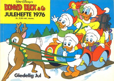 Cover for Donald Duck & Co julehefte (Hjemmet / Egmont, 1968 series) #1976