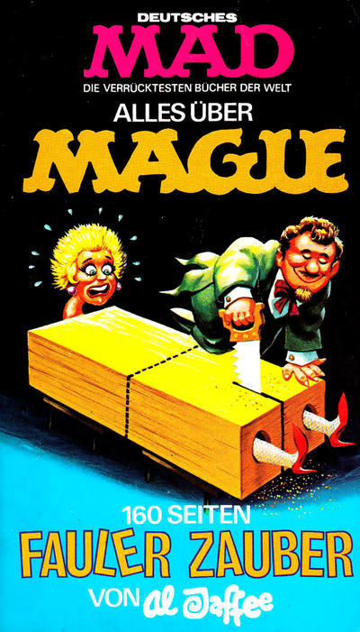 Cover for Mad-Taschenbuch (BSV - Williams, 1973 series) #3 - Alles über Magie