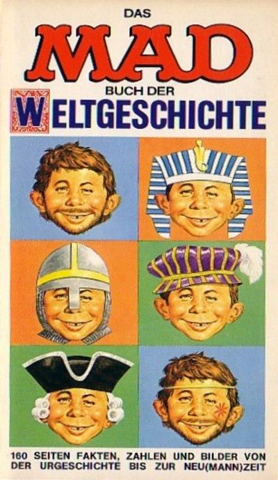 Cover for Mad-Taschenbuch (BSV - Williams, 1973 series) #25 - Das Mad Buch der Weltgeschichte