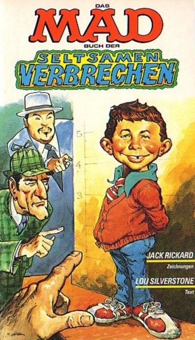 Cover for Mad-Taschenbuch (BSV - Williams, 1973 series) #39 - Das Mad Buch der seltsamen Verbrechen