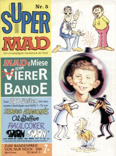Cover for Super Mad (BSV - Williams, 1985 series) #5