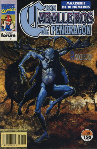 Cover for Los Caballeros De Pendragon (Planeta DeAgostini, 1992 series) #10