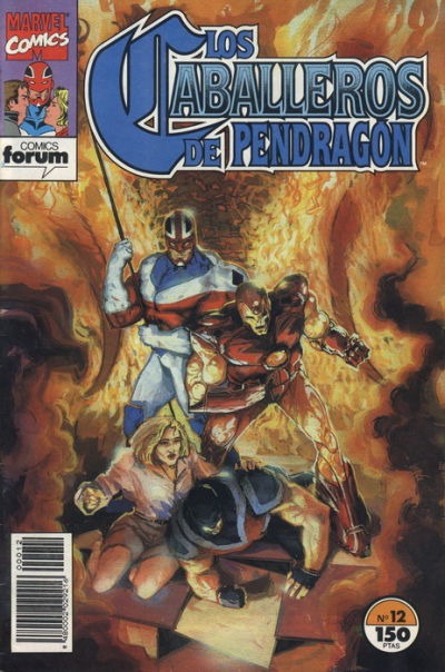Cover for Los Caballeros De Pendragon (Planeta DeAgostini, 1992 series) #12
