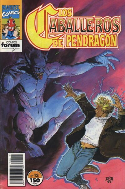 Cover for Los Caballeros De Pendragon (Planeta DeAgostini, 1992 series) #13