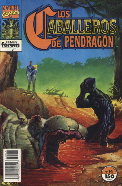 Cover for Los Caballeros De Pendragon (Planeta DeAgostini, 1992 series) #14