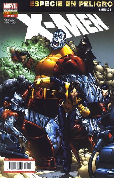 Cover for X-Men (Panini España, 2006 series) #29