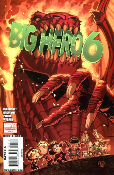 Cover for Big Hero 6 (Marvel, 2008 series) #5