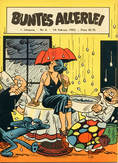 Cover for Buntes Allerlei (Aller Verlag, 1953 series) #6/1953