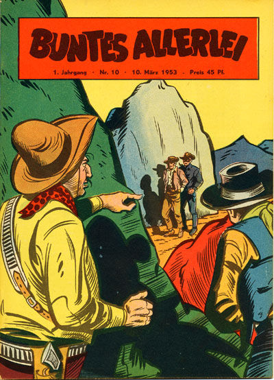 Cover for Buntes Allerlei (Aller Verlag, 1953 series) #10/1953