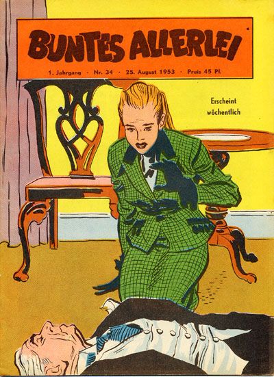 Cover for Buntes Allerlei (Aller Verlag, 1953 series) #34/1953