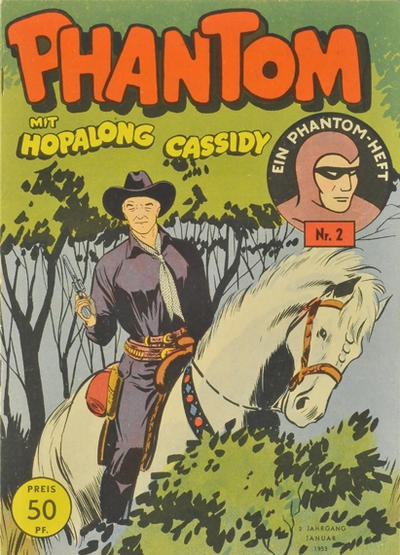 Cover for Phantom Heft (Aller Verlag, 1952 series) #2/1953