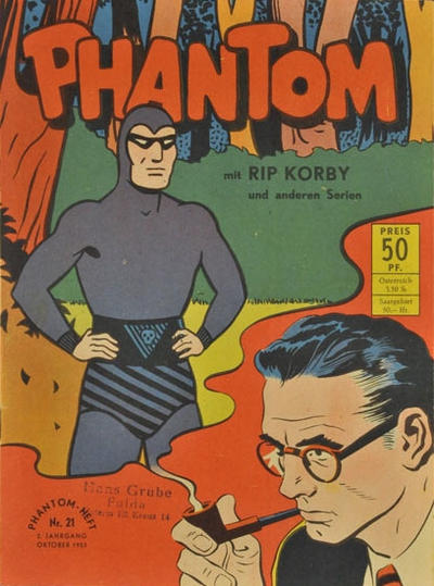 Cover for Phantom Heft (Aller Verlag, 1952 series) #21/1953