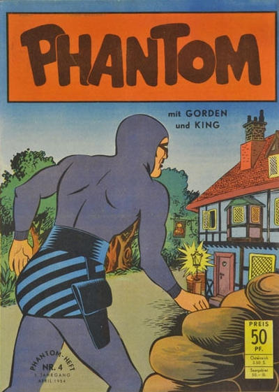 Cover for Phantom Heft (Aller Verlag, 1952 series) #4/1954