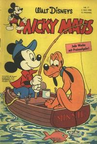 Cover Thumbnail for Micky Maus (Egmont Ehapa, 1951 series) #17/1958