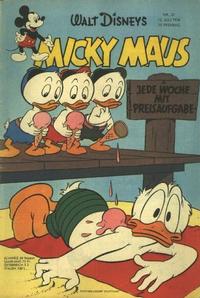 Cover Thumbnail for Micky Maus (Egmont Ehapa, 1951 series) #27/1958