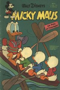 Cover Thumbnail for Micky Maus (Egmont Ehapa, 1951 series) #14/1959