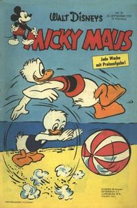 Cover Thumbnail for Micky Maus (Egmont Ehapa, 1951 series) #39/1959