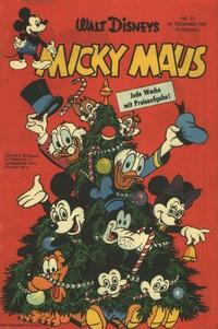 Cover Thumbnail for Micky Maus (Egmont Ehapa, 1951 series) #52/1959