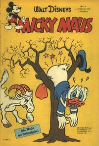 Cover Thumbnail for Micky Maus (Egmont Ehapa, 1951 series) #6/1960