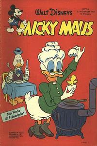 Cover Thumbnail for Micky Maus (Egmont Ehapa, 1951 series) #48/1960