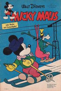 Cover Thumbnail for Micky Maus (Egmont Ehapa, 1951 series) #6/1961