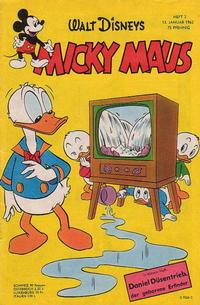 Cover Thumbnail for Micky Maus (Egmont Ehapa, 1951 series) #2/1962