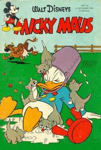 Cover Thumbnail for Micky Maus (Egmont Ehapa, 1951 series) #36/1962