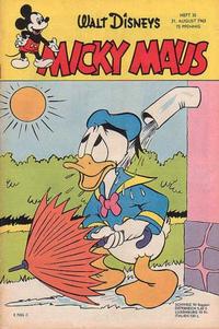 Cover Thumbnail for Micky Maus (Egmont Ehapa, 1951 series) #35/1963