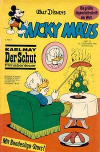 Cover Thumbnail for Micky Maus (Egmont Ehapa, 1951 series) #52/1964