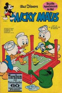 Cover Thumbnail for Micky Maus (Egmont Ehapa, 1951 series) #39/1965