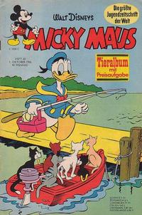 Cover Thumbnail for Micky Maus (Egmont Ehapa, 1951 series) #40/1966
