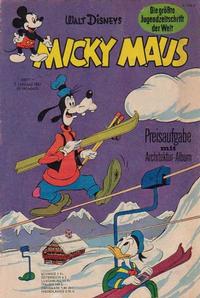 Cover Thumbnail for Micky Maus (Egmont Ehapa, 1951 series) #1/1967