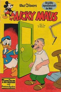 Cover Thumbnail for Micky Maus (Egmont Ehapa, 1951 series) #15/1967