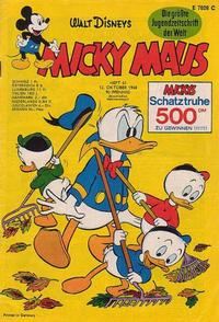 Cover Thumbnail for Micky Maus (Egmont Ehapa, 1951 series) #41/1968