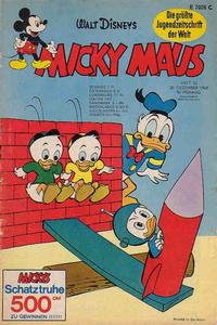 Cover Thumbnail for Micky Maus (Egmont Ehapa, 1951 series) #52/1968