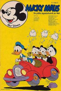Cover Thumbnail for Micky Maus (Egmont Ehapa, 1951 series) #23/1970