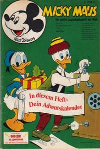 Cover Thumbnail for Micky Maus (Egmont Ehapa, 1951 series) #48/1970