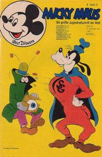 Cover Thumbnail for Micky Maus (Egmont Ehapa, 1951 series) #33/1971