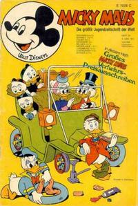 Cover Thumbnail for Micky Maus (Egmont Ehapa, 1951 series) #23/1972