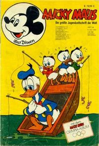 Cover Thumbnail for Micky Maus (Egmont Ehapa, 1951 series) #28/1972