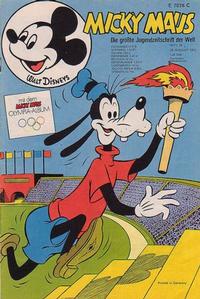 Cover Thumbnail for Micky Maus (Egmont Ehapa, 1951 series) #34/1972