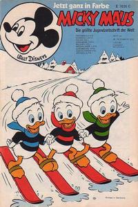 Cover Thumbnail for Micky Maus (Egmont Ehapa, 1951 series) #53/1972