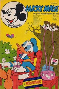 Cover Thumbnail for Micky Maus (Egmont Ehapa, 1951 series) #26/1973