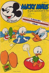 Cover Thumbnail for Micky Maus (Egmont Ehapa, 1951 series) #32/1973