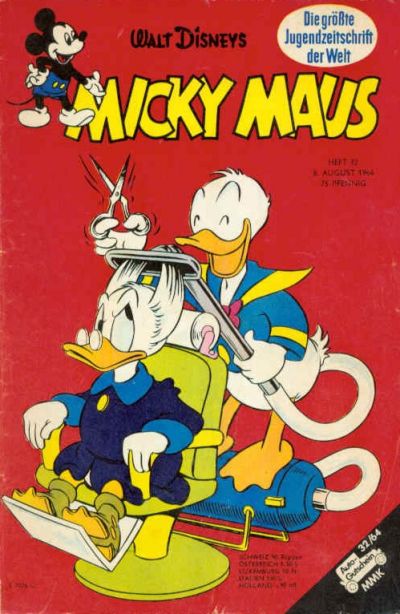 Cover for Micky Maus (Egmont Ehapa, 1951 series) #32/1964