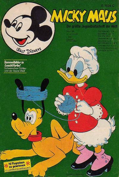 Cover for Micky Maus (Egmont Ehapa, 1951 series) #28/1970