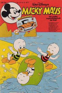 Cover Thumbnail for Micky Maus (Egmont Ehapa, 1951 series) #31/1977