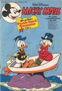 Cover Thumbnail for Micky Maus (Egmont Ehapa, 1951 series) #39/1977