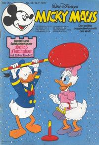 Cover Thumbnail for Micky Maus (Egmont Ehapa, 1951 series) #46/1977