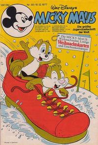 Cover Thumbnail for Micky Maus (Egmont Ehapa, 1951 series) #50/1977
